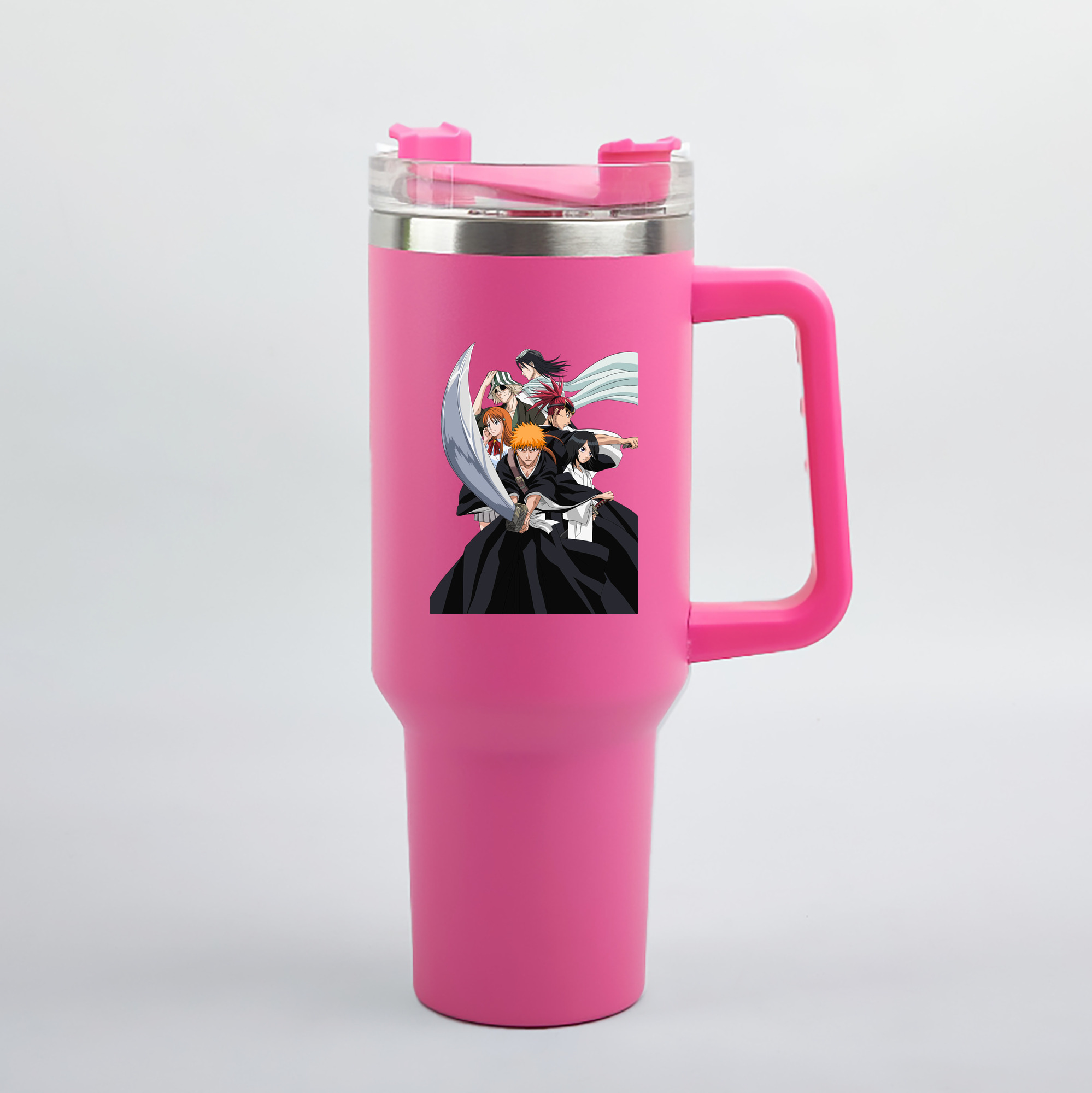 （画像用） ブリーチ 黒崎一護（くろさき いちご）BLEACH Kurosaki Ichigo 1200mL車用タンブラー（カラープリント）